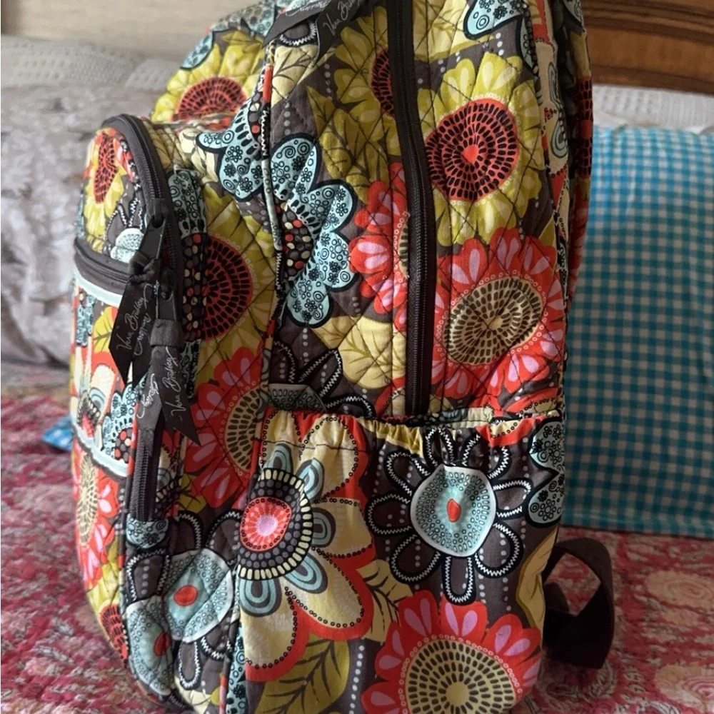 Vera Bradley Floral Quilted Backpack